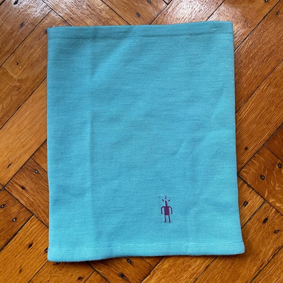 Smartwool Neck Gaiter Wool Sport Scarf Light Blue EUC Women’s Men Winter Merino - Picture 5 of 7